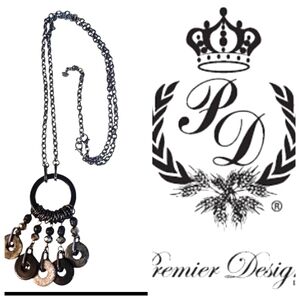 New In Bag Premier Designs Jewelry Cha-Cha-Cha Necklace.